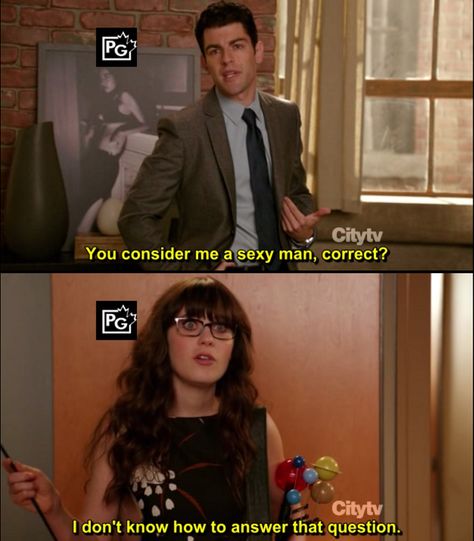 Jess And Schmidt, New Girl Funny, New Girl Tv Show, Nick And Jess, Six Seasons, Tv Scenes, New Girl Quotes, Jessica Day, Nick Miller