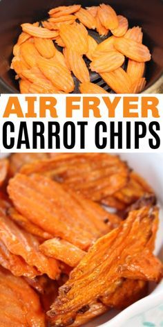 Carrot Chips, Food Air Fryer, Cooks Air Fryer, Air Fryer Ideas, Air Fried Food, Barbecue Ribs, Air Fryer Oven Recipes, Air Fry Recipes, Recipes Air Fryer