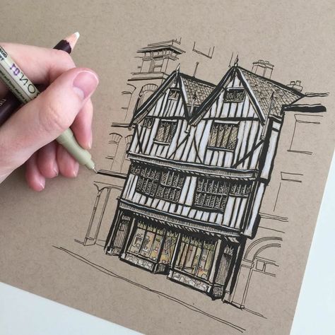 drawing-of-a-building-cool-drawing-ideas-old-architecture-black-pencil-sketch-on-white-background Background Drawing Ideas, Architecture Artists, Gothic Buildings, Creativity Inspiration, Architecture Sketchbook, Sketchbook Drawings, Architecture Drawing Art, Background Drawing, Drawing Pen