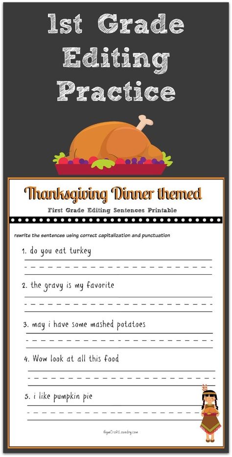 Thanksgiving printable, Thanksgiving homeschool printable, first grade thanksgiving printable, thanksgiving writing practice 1st Grade Thanksgiving Activities, Thanksgiving 1st Grade, Phonics Stations, November Homeschool, Thanksgiving Homeschool, Fall Homeschool, Reading And Writing Skills, Teaching Thanksgiving, Phonics Interventions