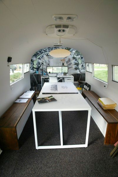 Airstream Mobile Office | Southern California Airstream Rentals Airstream Office, Trailer Office, Airstream Rental, Leasing Office, Mobile Office, Office Guest Room, Rv Rental, Airstream Trailers, Diy Office