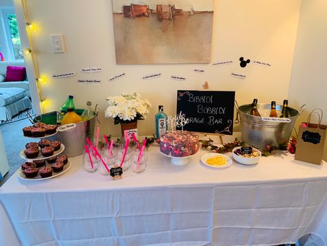 Disney themed hens party Beverage Bar, Hens Party, Disney Theme, Bar Drinks, Hen Party, Bar Cart, Hen, Bar, Disney