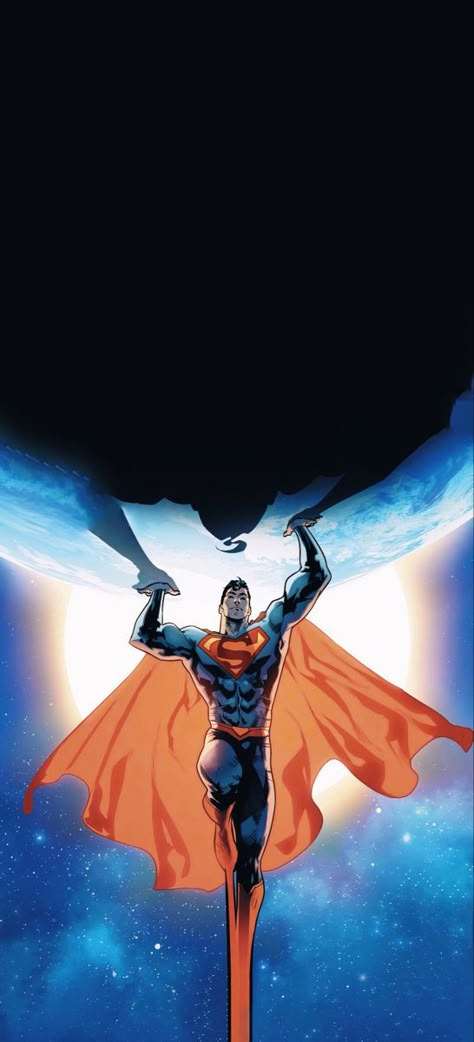 Superman Comic Art, Comic Book Wallpaper, Superman Images, Superman Love, Superman Pictures, Dc Comics Series, Superman Artwork, Superman Wallpaper, Superman Dc Comics