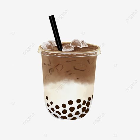 Iced Milk Tea, Iced Milk, Drink Vector, Food Illustration Design, Milk Art, Green Tea Ice Cream, Coffee Cartoon, Milk Splash, Boba Drink