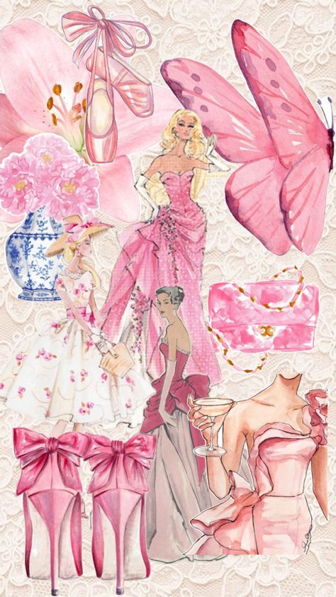 Barbie Fashion Fairytale, Fashion Fairytale, Barbie Vibes, Fairytale Aesthetic, Feminine Energy Aesthetic, Pretty Pink Princess, Fashion Gal, Fairytale Art, Anime Princess