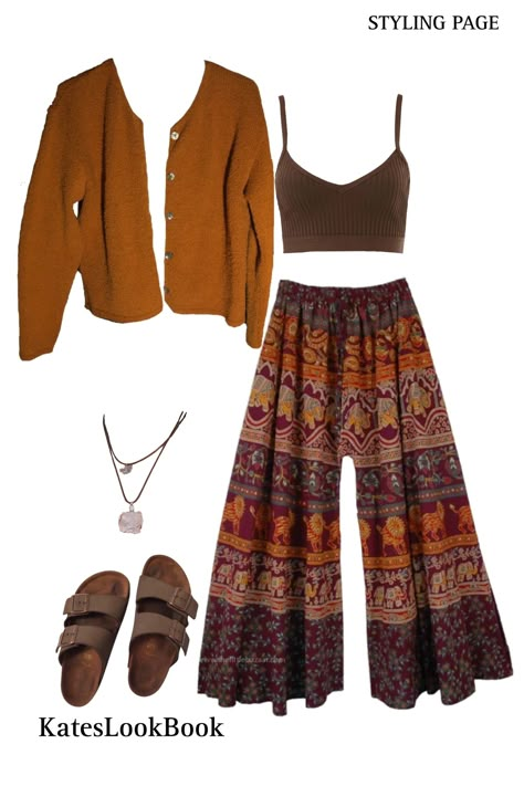 Summer outfit, summer fashion, cute outfit, cute fashion, hippie outfit, hippie boho, hippie fashion, hippie style, cute hippie outfit, 70s hippie, nature outfit, hiking outfit, college outfit, high school outfit, earthy outfit, earthcore outfit, women's fashion Islander Outfit Ideas, Hippy Outfits Summer, Subtle Hippie Outfit, Summer Solstice Outfit, Bohemian Outfits Aesthetic, Indie Boho Outfits, Hippie Grunge Outfits, Hippe Outfits, Cute Boho Outfits