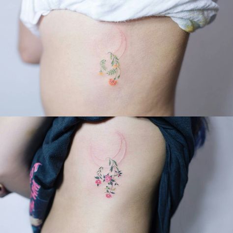 Marigold Tattoo, Flower Tattoo Back, Mushroom Tattoos, Daisy Tattoo, Small Girl Tattoos, Birth Flower Tattoos, Tattoo Desings, Large Tattoos, Subtle Tattoos