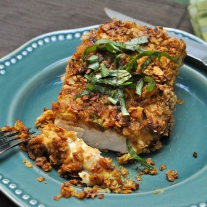 Oatmeal Crusted Chicken | Tasty Kitchen: A Happy Recipe Community! Spicy Oatmeal, Clean Eating Chicken Recipes, Crusted Chicken Recipes, Clean Eating Chicken, Tasty Kitchen, Crusted Chicken, Recipe Community, Baked Chicken Breast, Baked Oatmeal