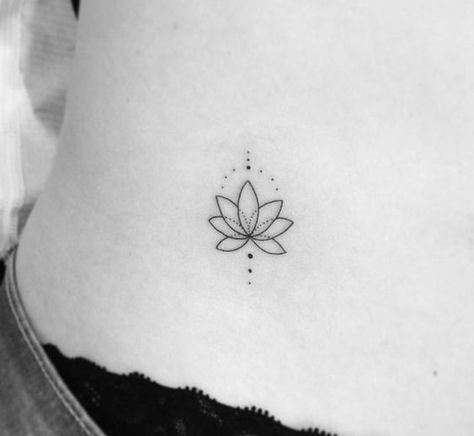 40+ Scintillating Lotus Tattoos that will evoke the Purity in you - Blurmark Lotusblume Tattoo, Small Lotus Tattoo, Water Lily Tattoos, Inspiration Tattoos, Small Girl Tattoos, Lotus Tattoo, Subtle Tattoos, Tattoo Trends, Flower Tattoo Designs