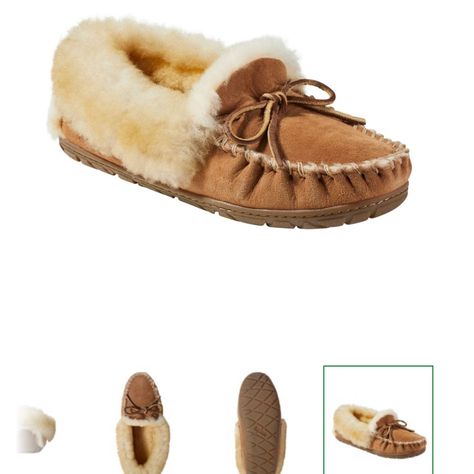 Unbelievably Soft And Comfortable. New Without Tags, No Box. The First Group Of Photos Are Stock Photos In The Color Tan From The Website. The Balance Of The Photos Are The Actual Shoes You Will Receive, Which Are Natural Color And Not Tan. Please Don’t Hesitate To Ask Questions. Ll Bean Moccasins, Ll Bean Slippers, Moccasins Outfit, Native American Moccasins, Best Slippers, Moccasins Women, Moccasins Slippers, Brown Shoe, Lookbook Outfits