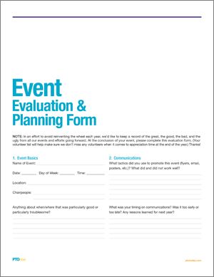 Event Planning for PTOs: Five Steps - PTO Today Event Planning Forms, Pto Today, Event Planning Branding, Event Planning Template, Event Planning Checklist, Corporate Event Planning, Parenting Plan, School Celebration, Personal Celebration