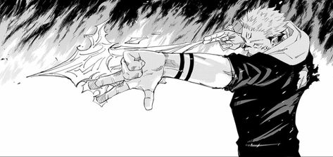 Sukuna Fire Arrow, Sukuna Fire, Jujutsu Kaisen Manga Panels, Jujutsu Kaisen Wallpapers, Sukuna Wallpaper, King Of Curses, Arrow Bow, Manga Tattoo, Arrow Drawing