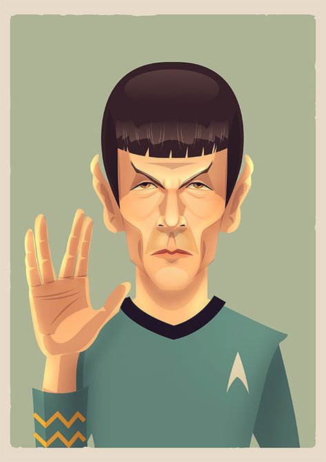 Vulcan Salute, Star Trek Artwork, Star Trek Costume, Star Trek Captains, Mr Spock, Star Trek Images, Star Trek Art, What Is An Artist, Star Trek Universe