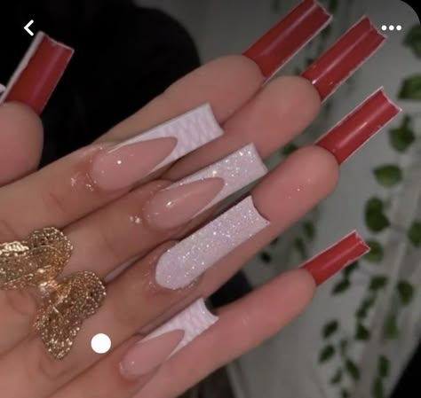 Long Nails Brown, Brown Nails Short, New Year Nails Ideas, Red Bottom Nails, Burgundy Acrylic Nails, Nails New Year, Christmas Nails Ideas, New Year Nails, Tapered Square Nails