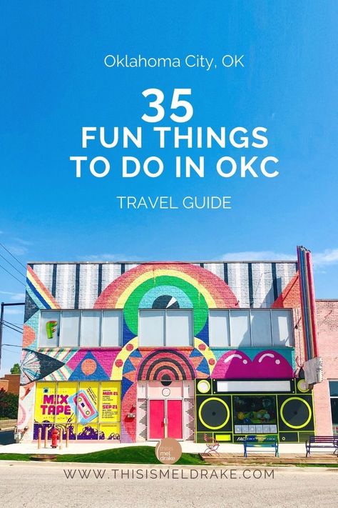 Things To Do Oklahoma City, Oklahoma Things To Do, What To Do In Oklahoma City, Okc Things To Do, Tulsa Oklahoma Things To Do In, Things To Do In Okc, Oklahoma Road Trip, Bricktown Oklahoma City, Oklahoma City Restaurants