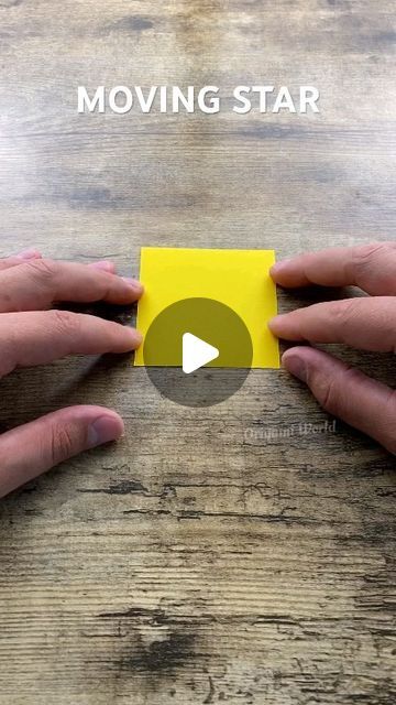 Origami That Moves, Cool Paper Crafts Diy, How To Make Things Out Of Paper, Cute Crafts Paper, How To Make Paper Stars, Easy Paper Crafts For Kids Simple, Star Crafts For Kids, Paper Crafts Cute, Star Crafts