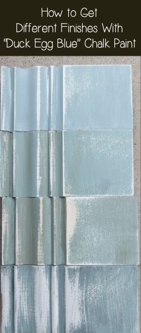 How to Get Different Finishes With Duck Egg Blue Chalk Paint Duck Egg Blue Annie Sloan, Duck Egg Blue Chalk Paint, Blue Chalk Paint, Duck Eggs, Chalk Paint Colors, Chalk Paint Projects, Diy Chalk Paint, Chalk Painting, Annie Sloan Paints