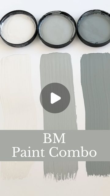 Loralee AhMu on Instagram: "Paint Combo Details👇🏼

1️⃣ BM White Dove is a classic soft white with a hint of warmth, making it an excellent choice for trim, ceilings, or even walls if you’re looking to keep things light and bright. 

2️⃣ BM Boothbay Gray is a lovely, muted blue-gray that brings a serene, calming vibe to any room. It’s a cool color with a soft, almost coastal feel, which makes it great for spaces like bedrooms, bathrooms, or a cozy living room. 

3️⃣ BM Brewster Gray has a bit more richness, leaning into a deeper blue with gray undertones.  It’s perfect for creating a cozy yet sophisticated vibe in spaces like a dining room, an accent wall, or even cabinetry. 

Together, these three colors create a timeless, harmonious interior with a mix of light, soft, and slightly deepe Paint Color Schemes Benjamin Moore, Monochromatic Room Paint, Bm Wales Gray, Bm Sea Haze, Benjamin Moore Gentle Gray, Bm Boothbay Gray, Boothbay Gray Benjamin Moore, Lazy Gray Sherwin Williams, Brewster Gray