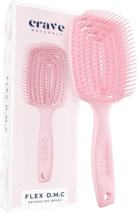 #selfcare #haircare #amazon #hairbrush #detangle #curlyhair #straighthair #thickhair Pink Amazon, Pink Hair Clips, Hair Care Tools, Messy Curls, Thick Curly Hair, Detangling Brush, Hair Styler, Pink Girly Things, Cute Hair