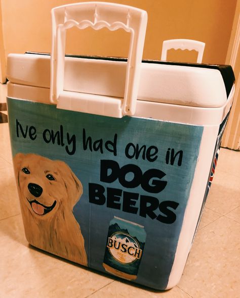 Mountain Weekend Cooler, Painted Fraternity Coolers, Nola Cooler, Beer Pong Table Designs, Formal Cooler Ideas, Fraternity Formal, Formal Cooler, Fraternity Coolers, Custom Cooler