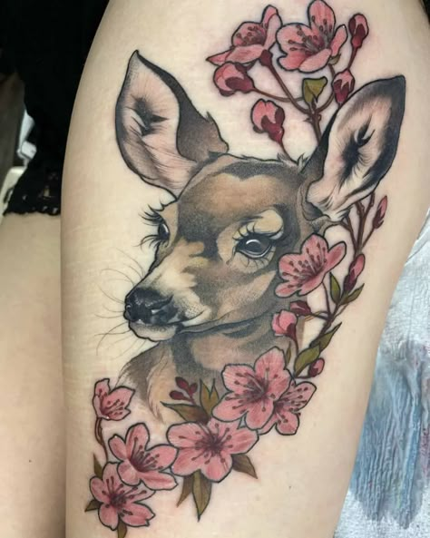 Traditional Tattoos For Women, Deer Tattoo Meaning, Strange Tattoos, Fawn Tattoo, Deer Tattoos, Doe Tattoo, Tattoo Mistakes, Worlds Best Tattoos, Tattoo Needle