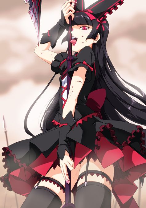 Gate, Rory Mercury, by fugakuhyakkei Rory Mercury, Anime Warrior, Fairy Tail Anime, Anime Artwork, An Anime, Anime Comics, Manga Girl, Cute Anime Character, Anime Style