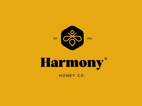 Hive Logo, Minimal Logos Inspiration, Queen Bees Art, Logo Bee, Sea Logo, Honey Logo, Bee Logo, Honey Brand, Honey Packaging