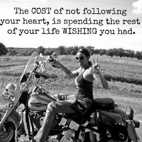 Instagram photo by Jennie Kelley-Scott • Jul 27, 2019 at 6:49 AM Biker Chick Quotes, Rider Quotes, Harley Davidson Quotes, Bike Quotes, Biker Quotes, Motorcycle Quotes, Biker Stuff, Biker Babe, Biker Love