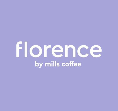 Florence By Mills Coffee, Florence By Mills, Coffee Logo, Florence, Coffee