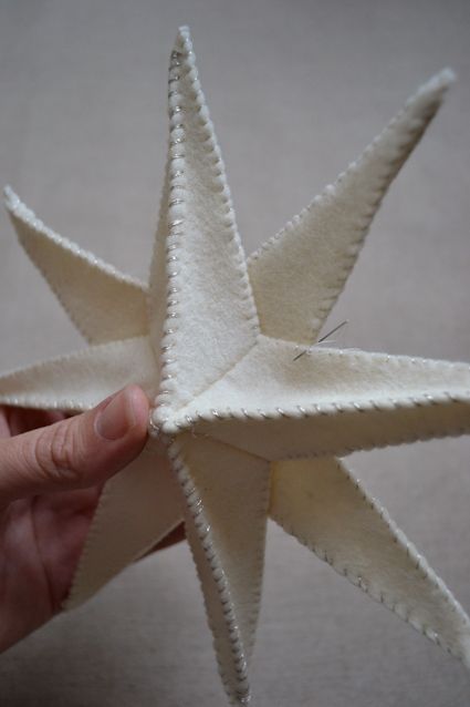 Diy Tree Topper, Felt Star, Christmas Tree Star Topper, Diy Christmas Tree Topper, Toppers Diy, Christmas Topper, Christmas In The City, Felt Tree, Christmas Tree Star