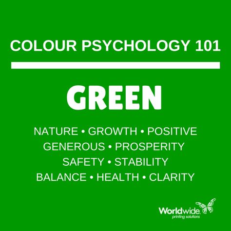 RANDOM FACT: Green was the preferred colour choice for wedding gowns in the 1400's because green has long been associated with fertility. #colour #psychology #graphicdesign #green Green Color Psychology, Color Synonyms, Colors Meaning, Ku Art, Psychology 101, Colour Psychology, Green Vibes, Abc Songs, Color Boards