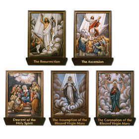 Glorious Mysteries Of The Rosary, Petition Prayer, Rosary Novena, Joyful Mysteries, Rosary Prayers Catholic, Ascension Of Jesus, Assumption Of Mary, Religious People, Queen Of Heaven