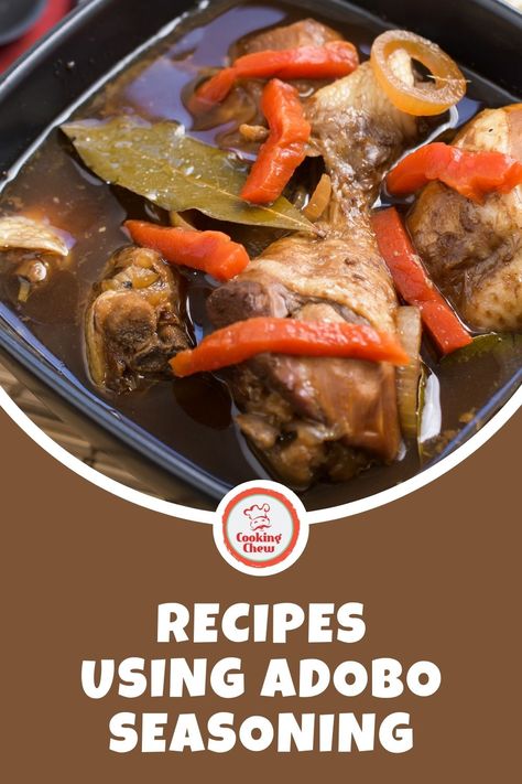 These are the best recipes using adobo seasoning, 13 delicious ways to enjoy this savory dry spice blend—slow-cooked, grilled, and roasted. Recipes Using Adobo Seasoning, Goya Adobo Seasoning Recipes, Adobe Seasoning Recipes, Adobo Seasoning Recipe Dinners, Adobe Seasoning, Adobo Recipe, Adobo Seasoning, Grilled Pork Tenderloin, Adobo Chicken