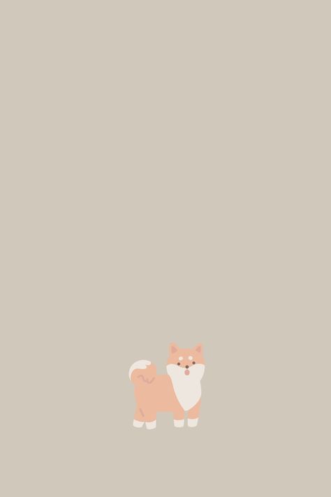 Shiba Inu Shiba Inu Wallpaper, Wallpaper Neutral, Cute Puppy Wallpaper, Wallpaper Cartoon, Puppy Wallpaper, Neutral Wallpaper, Cute Puppy, Shiba Inu, Phone Wallpapers