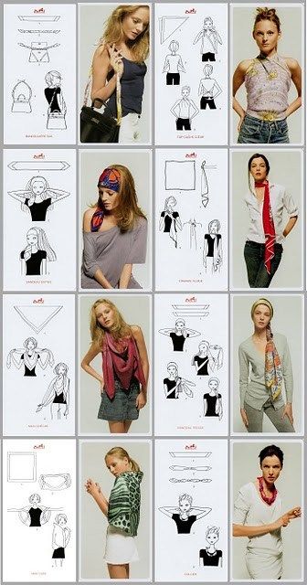 Scarf tying tutorial Tie A Scarf, Mode Hippie, Hair Scarf Styles, Ways To Wear A Scarf, Head Scarf Styles, Estilo Hippie, How To Wear A Scarf, Vintage Hermes, Hermes Scarf