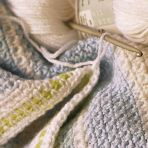 Single crochet creates a warm, dense fabric that's perfect for blankets. Crochet Blankets For Beginners, Single Crochet Blanket, How To Single Crochet, First Crochet, Making Scarves, Tunisian Crochet Stitches, Crochet For Beginners Blanket, Easy Crochet Blanket, Crochet Stitches For Beginners