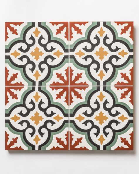 Bilbao Patterned Encaustic - Indigenous UK Indian Tiles, Copper Cladding, Small Space Staircase, Oxidised Copper, Tile Decor, Room Box Miniatures, Encaustic Tiles, Patterned Tiles, Copper Tiles