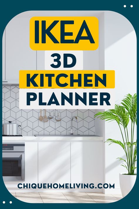 You only need a few steps to recreate your vision and experiment with it using the app’s customization features. Experts agree that this is a useful design software that you should try when you’re planning your home. Kitchen Design Software Free, Kitchen Planning, Kitchen Tools Design, Free Kitchen Design, Kitchen Planner, Design App, Design Software, Modern Chic, Software Design