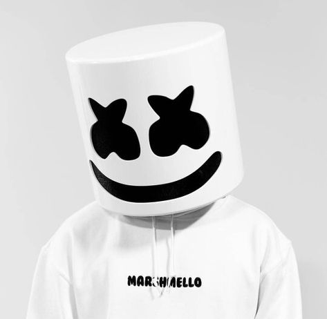 Marshmallow Wallpaper, Marshmello Wallpaper, Marshmallow Dj, Marshmallow Pictures, Marshmello Dj, Marshmello Wallpapers, Mask Png, Dj Marshmello, Instagram Profile Pic