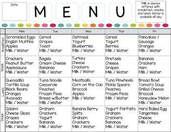 I've created a Monthly Menu with ideas for Breakfast, AM Snack, Lunch and PM Snack. This menu is not month specific, you can use it anytime of the year!These meals are not gluten free, or vegetarian. They include meats, veggies, fruits, dairy, peanut butter, etc.This is a PDF file. It is not editable! I do have a Menu Template in my store that is editable. Daycare Food Menu Meal Planning, Daycare Menu Ideas, Ozempic Diet, Boujee Apartment, Daycare Meals, Kids Lunch Box Meals, Toddler Meal Ideas, Cold Lunch, Easy School Lunches