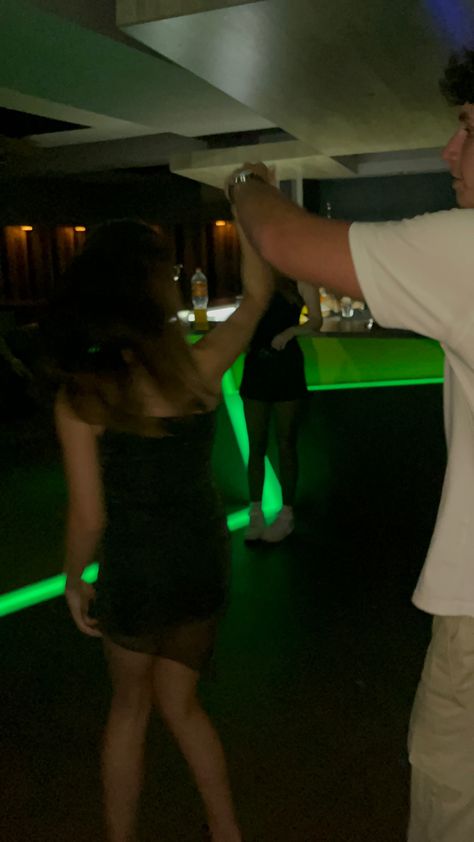 couple, love, dancing, club, party, birthday, aesthetic, cute couple picture, inspo, pic inspo, cute Party Couple Aesthetic, Couple At Party, Aesthetic Cute Couple, Club Couple, Night Club Dance, Freshers Party, Party Couple, College Couples, Club Dancing