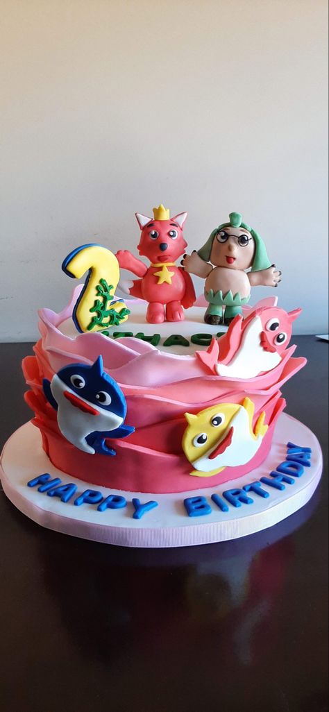 Baby Shark, Birthday Cake, Cake, Birthday