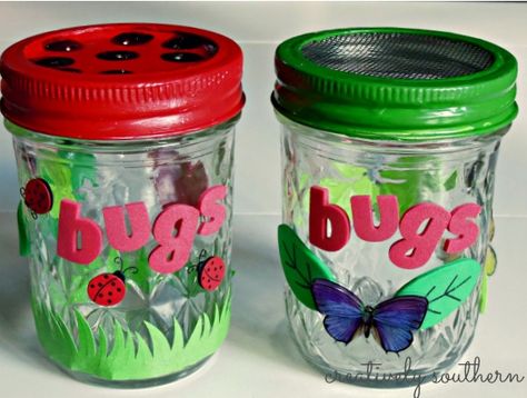 Make your own lightning bug jar, then spend rest of the night catching them. Then have a "release party" at the end of the party Bug Jar Craft, Lightning Bug Jar, Glow Stick Jars, Glow Jars, Summertime Crafts, Lightning Bug, Bug Crafts, Vbs Crafts, Vacation Bible School