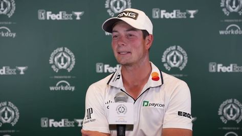 Viktor Hovland Saturday Flash Interview 2023 The Memorial Tournament presented by Workday © PGA Tour Subscribe to the Ten-Golf channel and don’t miss any more videos HERE: Suscríbete al canal de Ten-Golf para no perderte más vídeos AQUÍ : https://bit.ly/3GKikWb ✔️ Visita ten-golf: https://ten-golf.com/es/ ✔️ INSTAGRAM: https://www.instagram.com/ten.golf ✔️ FACEBOOK: https://www.facebook.com/tengolf/ ✔️ TWITTER: https://twitter.com/Tengolf ✔️ TWITTER [...] The post Viktor Hovland Saturda... Viktor Hovland, Golf Channel, Golf Player, Pga Tour, Interview, Flash, Golf, Sports, Twitter