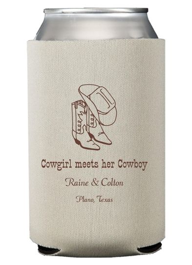 Free online preview. Choice of  , and Cowboy Wedding Reception, Western Wedding Coozies, Western Wedding Koozie Ideas, Western Wedding Koozies, Wedding Decor Western, Western Koozies, Simple Western Wedding, Cowboy Wedding Ideas, Western Wedding Groomsmen