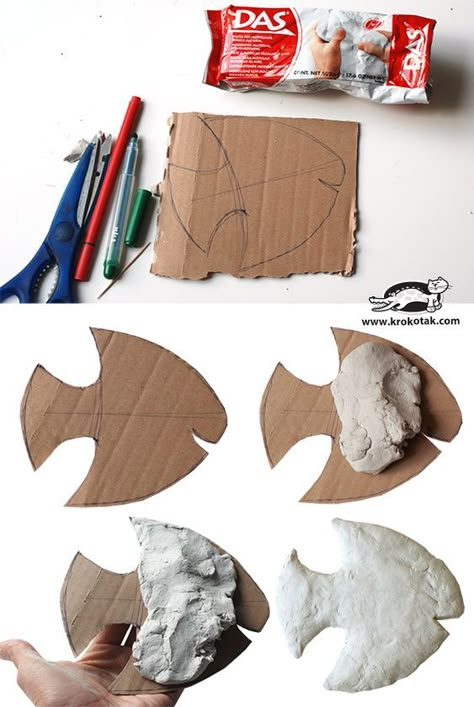 Oppgaver For Barn, Deco Marine, Clay Fish, Clay Crafts For Kids, Garden Rustic, Crafts For Teens To Make, Air Dry Clay Projects, Clay Wall Art, Paper Mache Crafts