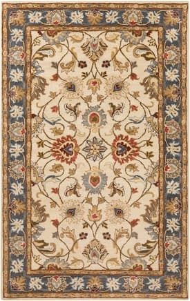 Surya Olive Gray Caesar 195 rug - Traditional Rectangle 7' 6" x 9' 6" Muted Red, Surya Rug, Yellow Area Rugs, Yellow Rug, Ivory Rug, Traditional Area Rugs, Hand Tufted Rugs, Tufted Rug, Traditional Rugs