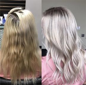 Blonde Color Correction, Blonde Melt, Color Melting Hair, Icy Blonde Hair, Icy Blonde, Fishtail Braid, Hair Color For Women, Platinum Blonde Hair, Light Blonde