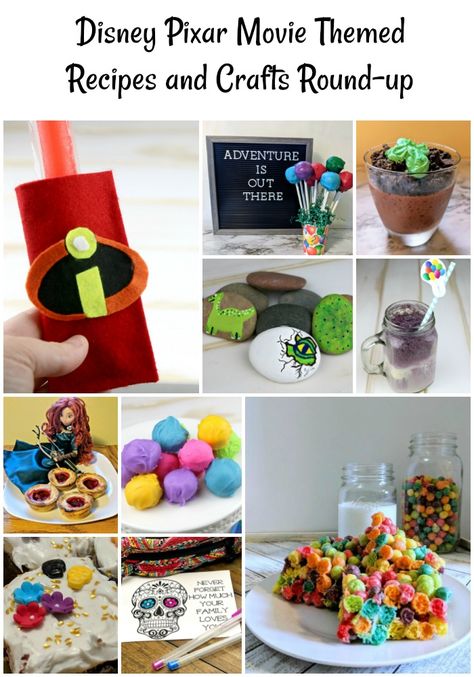 Pixar Movie Recipes, Crafts, and Printables Round-Up #disney #pixar #movie #crafts #recipes Up Movie Crafts, Movie Recipes, Movie Crafts, Up Movie, Disney Pixar Movies, Disney And Pixar, Good Day Song, Diy Gift Ideas, Diy And Crafts Sewing