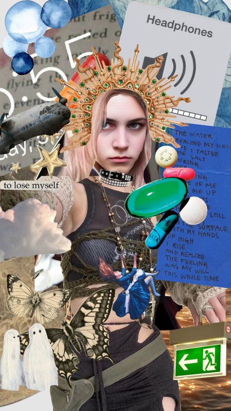 Ai self portrait Self Portrait Ideas Art, Symbolic Self Portrait, Surreal Self Portrait, Collage Self Portrait, Identity Collage, Self Portrait Collage, Collage Project, Photography Collage, Grade 9